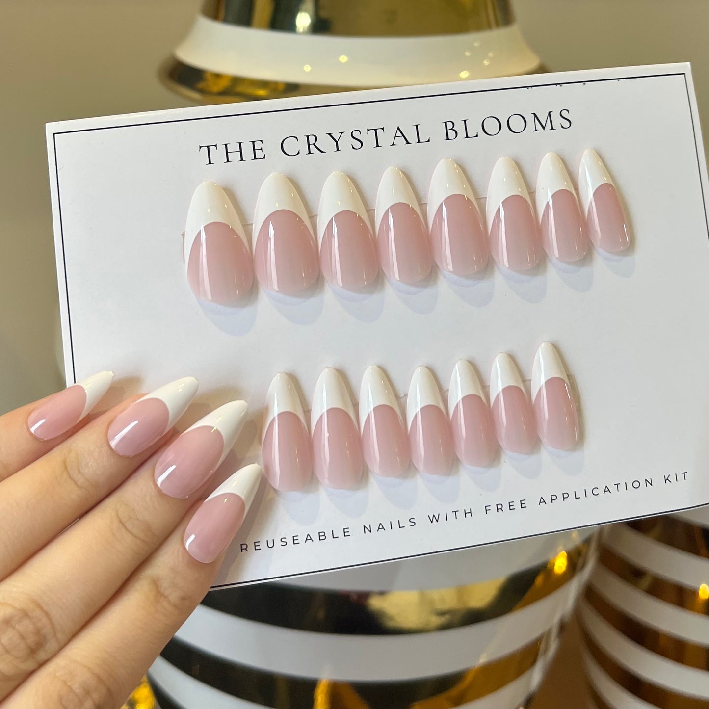 Nails-3667- Free 24 pc Sticker Sheet included