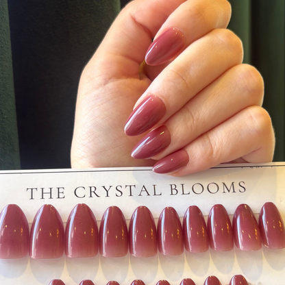 Plum Ombre Nails-880- Free 24 pc Sticker Sheet  included-n