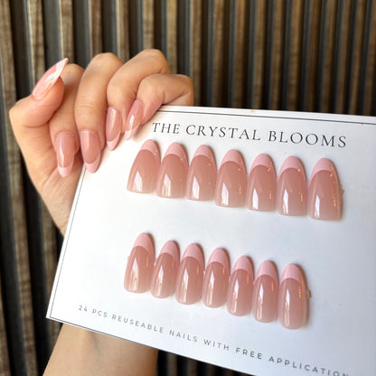 Nails-4336- Almond french nails