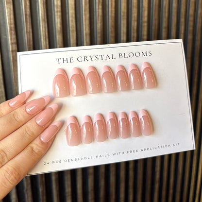 Nails-4336- Almond french nails