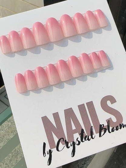Nails-1253-Round nails- Free 4 pc nail kit included